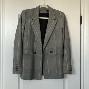 Plaid Blazer